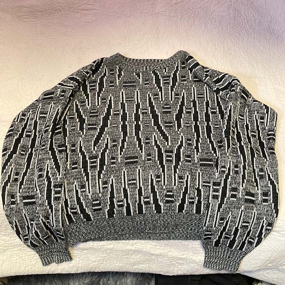 fashion police fun pattern sweater